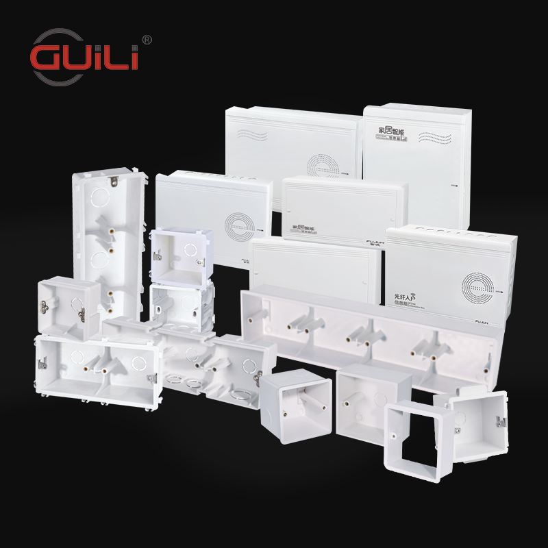 Mount Electric Pvc Conduit Socket Electrical Back Outlet Switch Electric Switches And Sockets Wall Box