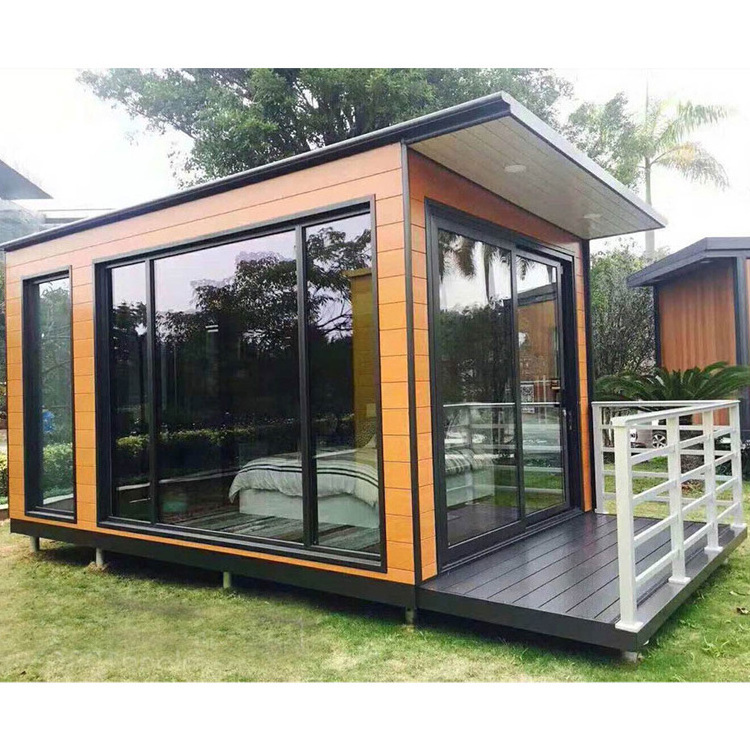 Luxury ready made detachable light steel structure prefab houses easy assemble living container house