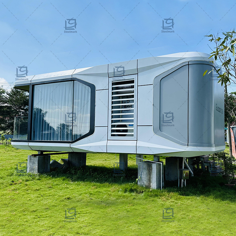 Outdoor Portable Mobile Glamping Resort Hotel Modern Tiny homestay Container Space Capsule House