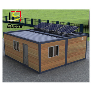 Fast installation container house mauritius solar system 20ft 40ft prefab house prefabricated container office