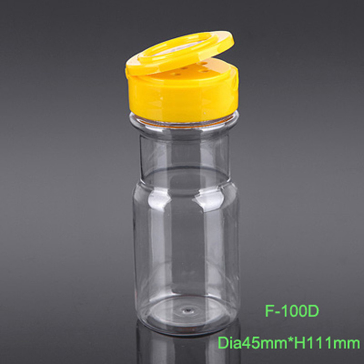 100ml plastic spice / salt / pepper bottle