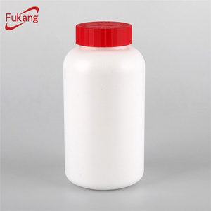 500CC Plastic Protein Powder Container, White Plastic Tablet Bottles/