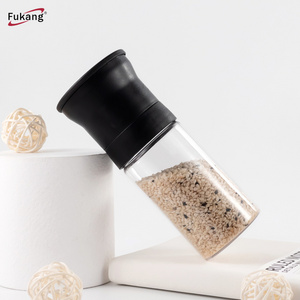 Professional Manufacturer Selling Food Grade 100Ml 200Ml 300Ml Plastic 2 In 1 Salt And Pepper Grinder