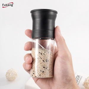 Wholesale bottle Plastic Spice, Pepper Grinder Salt And Pepper Mill/