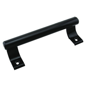 Competitive Price Modern Aluminium Round Tube Hollow Black Pull Door Handle lock G007 To Africa