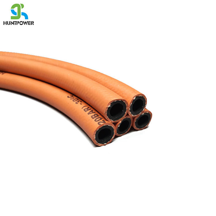 Fiber Braid Reinforcement 300psi Rubber LPG Natural Gas Hose Propane Hose For Industrial or Family Use