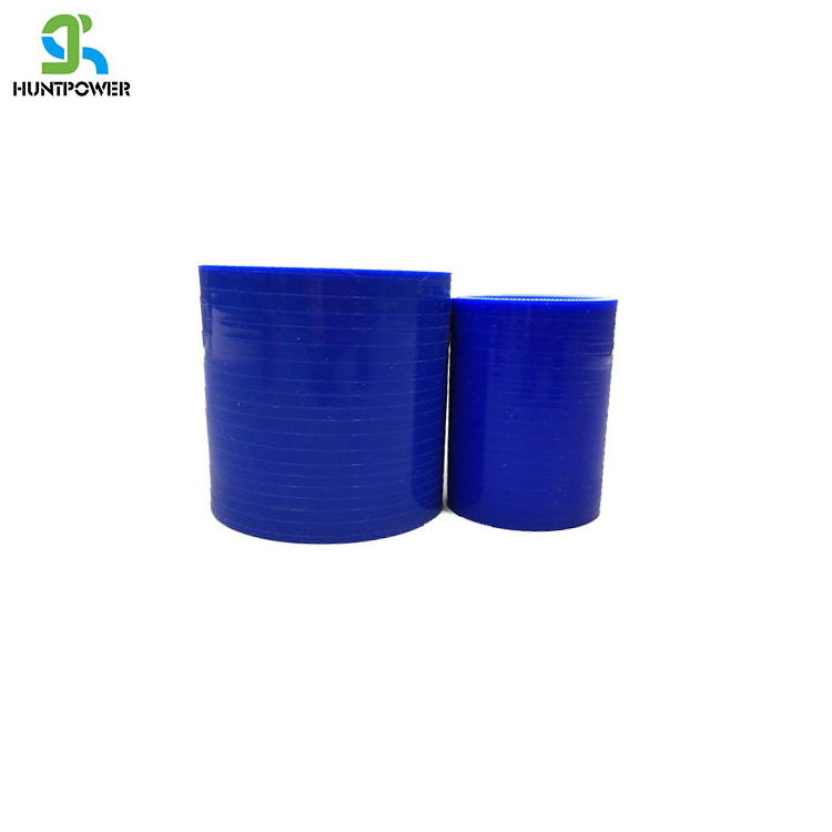 Top Quality 3 inch 60mm Length Blue Color Auto Parts Straight Coupler Silicone Rubber Hose Used To Transport Water or Air