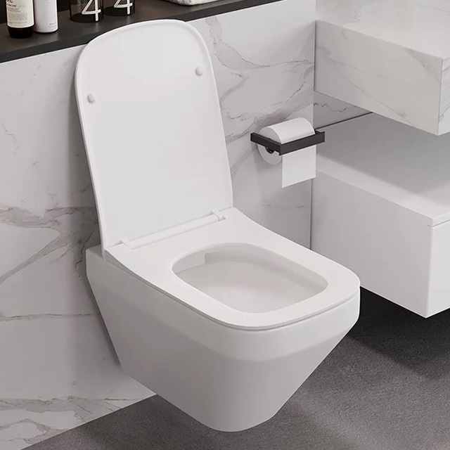 Inodoro Sanitary Wares Bathroom Water Closet Ceramic Wc One Piece Wall Hung Rimless Toilet Bowl Toilet Set