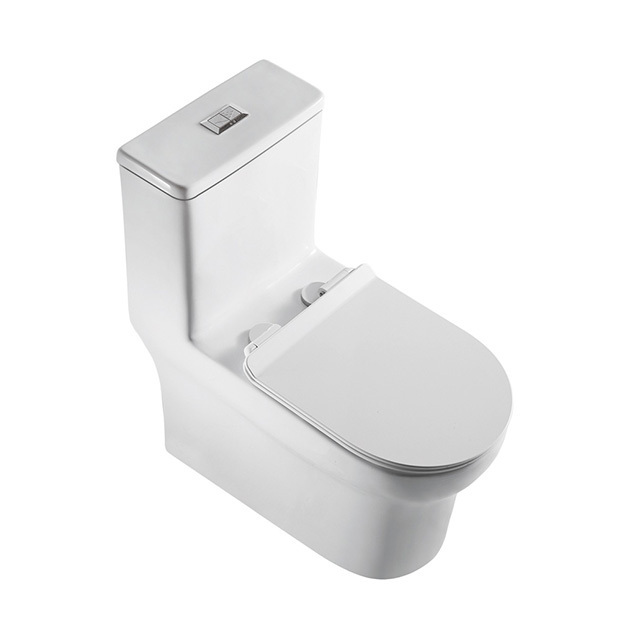 Inodoro Modern China Water Closet One Piece S-trap Floor Mounted Toilet Bowl Bathroom Wc Toilets