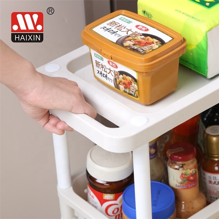 Good Quality 3/4/5 layers Corner Shelf Plastic Bathroom Organizer Under Sink Shelf Baskets Kitchen Rack Storage display