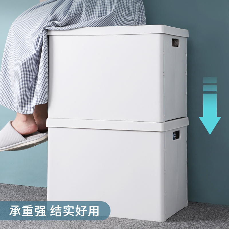 Household Cheap Wholesale Collapsible Clothes Organizer Bin Plastic Storage Foldable Box