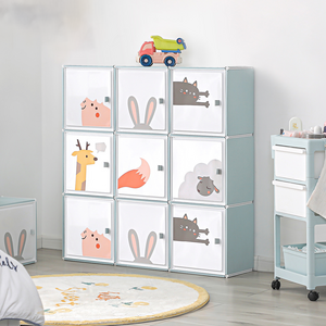 New Arrival Kids Toy Storage Box Drawer Organizer Cartoon Clothes Storage