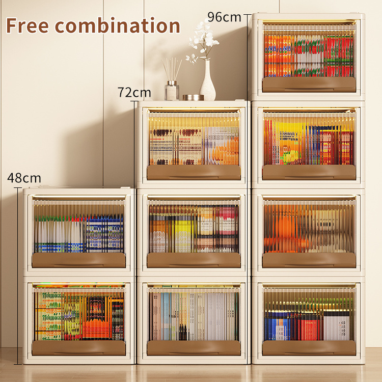 HAIXIN Plastic Drawer Organizer Stackable Snack Drawer Cabinet Toy Organization and Clothes Storage Drawer