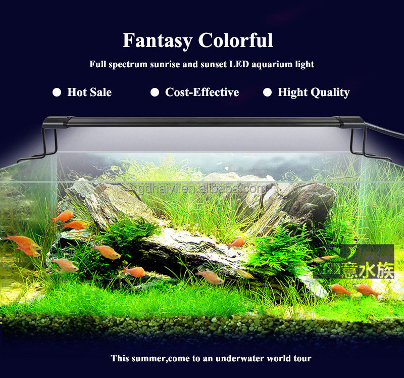 Sunrise and sunset aquarium led light aquarium fish tank light