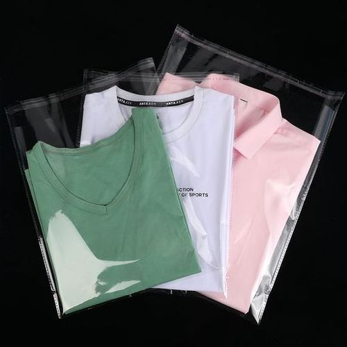 Automatic downward sliding clothes bagging machine t shirt folding bagging machine blouse and pants garment bagging machine