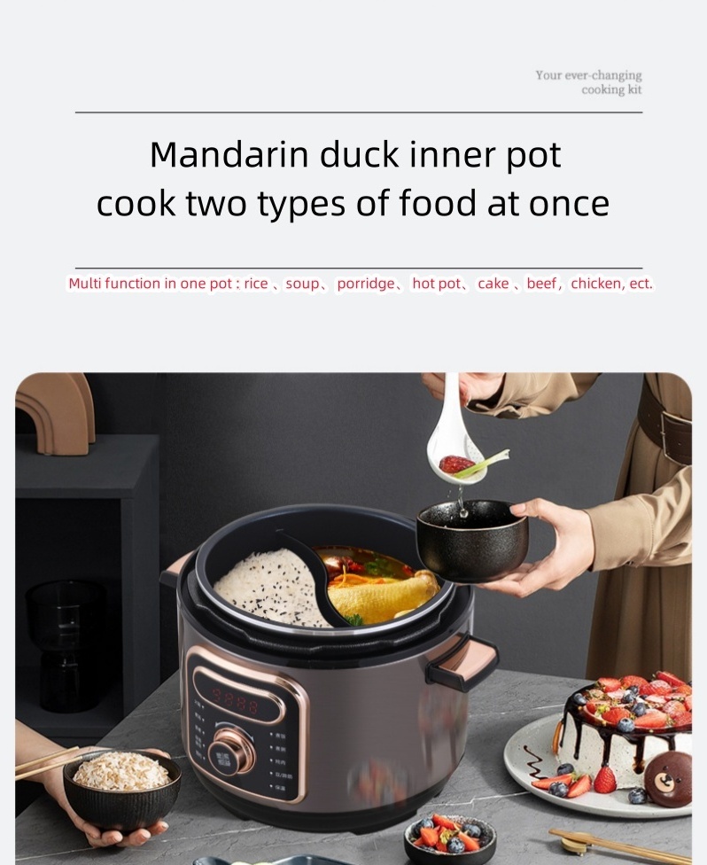 1000w multifunction electric pressure cooker