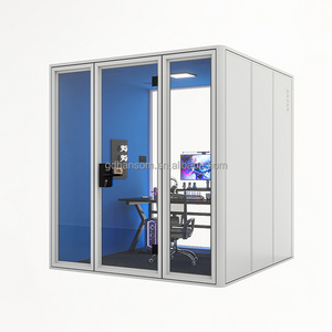 Customizable Acoustic Silence Box 4-6 Person Soundproof Office Meeting Booth