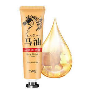 TWG Feet Heel Damage Repairing  Lotion Softening Anti dry Anti Cracking Feet Cream Lotion Horse Oil Feet Heel Moisturizing Cream