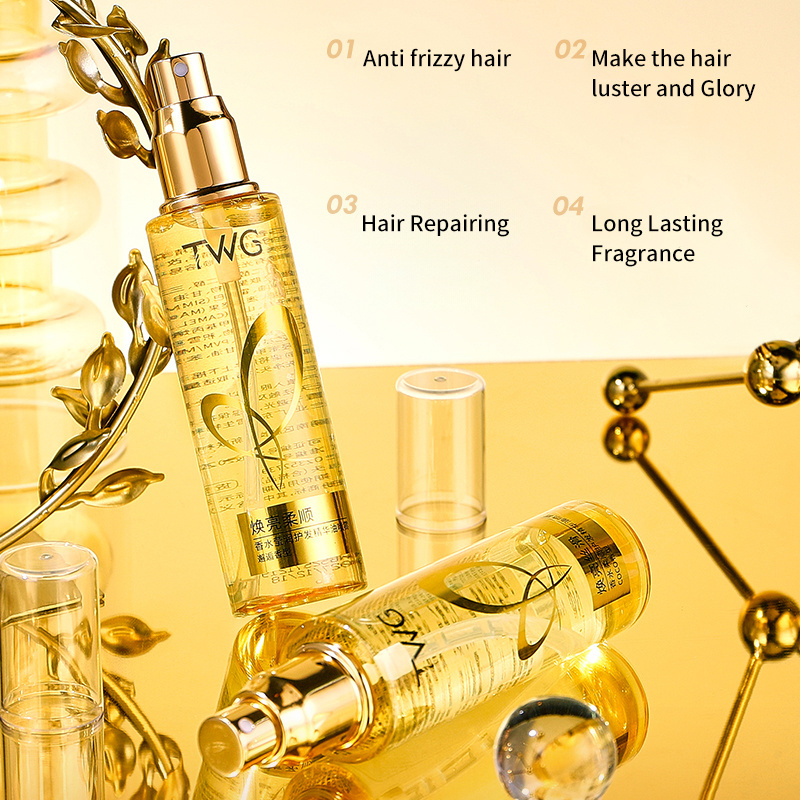 TWG  Private Label  Hair Repairing Spray Nourishing  Anti-Frizz  Hair Serum Long Lasting Fragrance Hair Oil