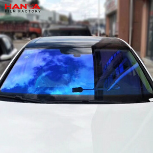 HANYA Easy Tear Decorative Pet Solar Green Chameleon Car Windows Smart Tinting Color Film