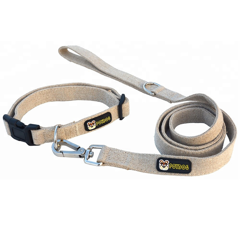 Hanyang OEM Custom Manufacturer Free Samples 100% Hemp Quick Release Custom Training Dog Leash