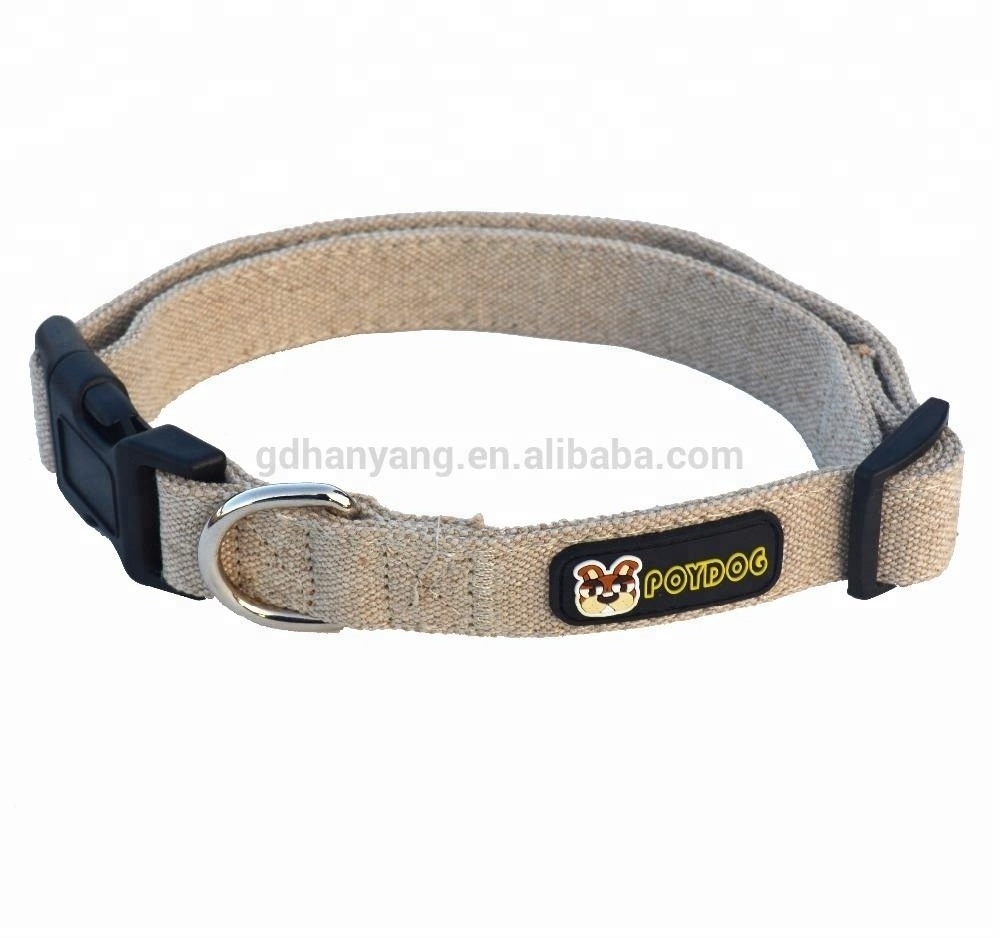 Pet Eco-Friendly Custom Colorful Durable 100% Hemp Pet Dog Collar and Hemp Dog Leash