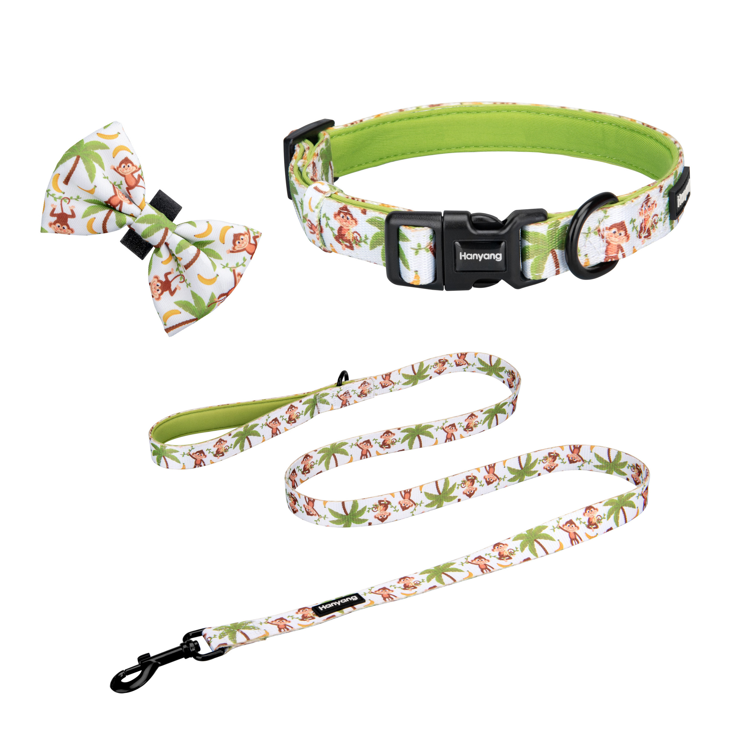 Pet Eco-Friendly Custom Colorful Durable 100% Hemp Pet Dog Collar and Hemp Dog Leash