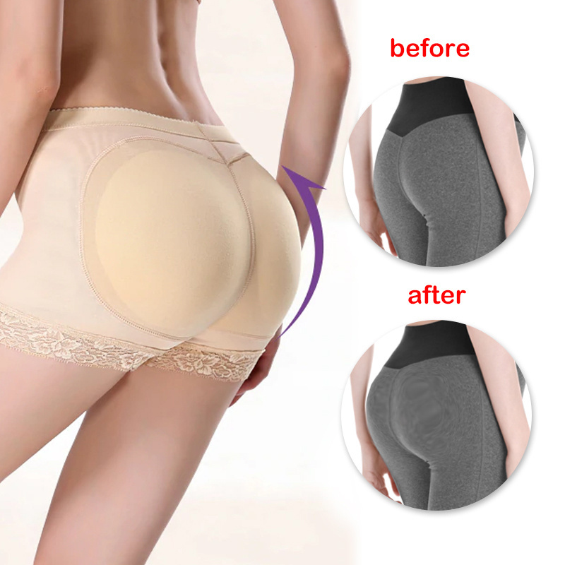 Sexy Women Booty Padded Shaping Panties Butt Lifter Control Panties Hip Enhancer Shaper Brief Push Up Underwear Bottom Panty