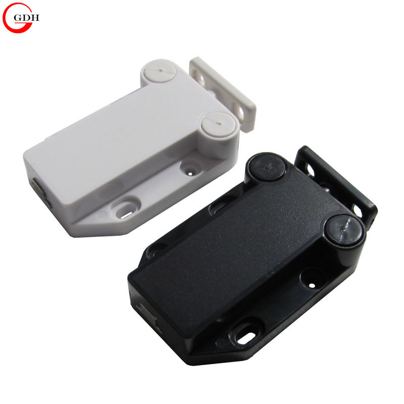 ABS plastic push to open magnetic door latch