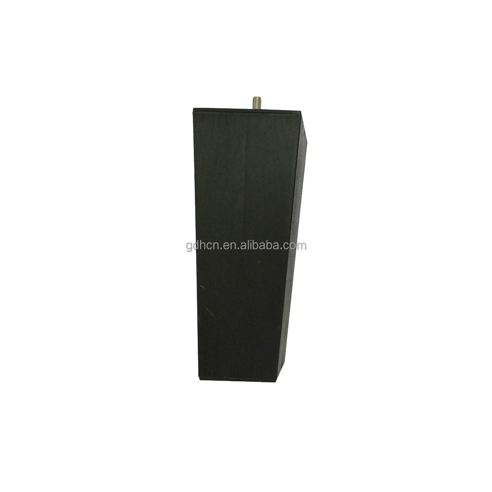 H200mm,Furniture chair leg extensions,Black,furniture leg protectors