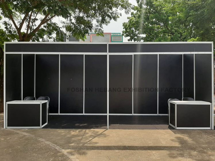 Aluminum Expo Booth 3x3 Shell Scheme Exhibition Stand Standard exhibition booth