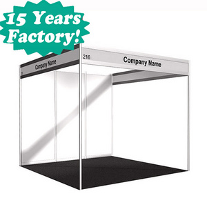 Trade Show Display Booth Modular 3x3 Exhibition Booth Standard Exhibition Stall