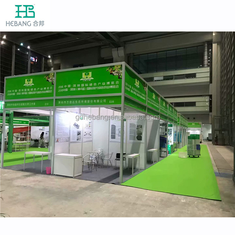 10x10ft modern standard trade show exhibition booth for expo