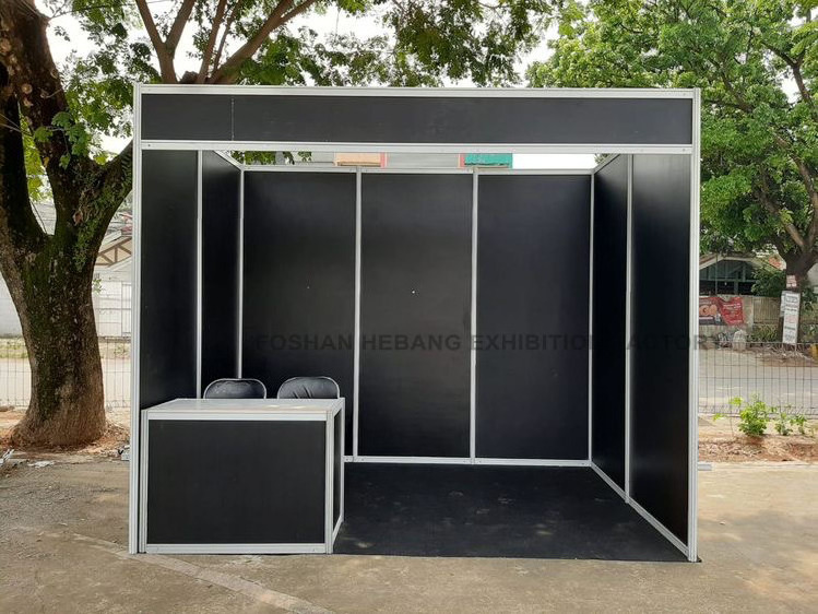 Aluminum Expo Booth 3x3 Shell Scheme Exhibition Stand Standard exhibition booth