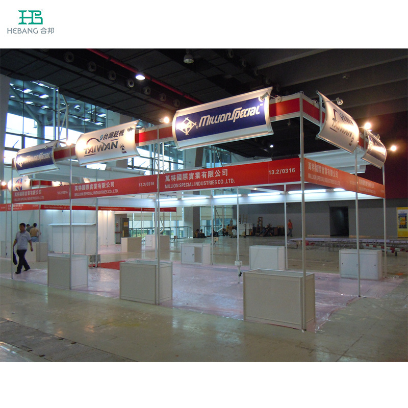 Hebang Aluminum Exhibition Booth With Shell Scheme 3X3 Standard Booth