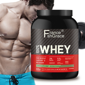 Private Labels Sports Supplement Chocolate mint flavor Whey Protein Isolate Powder Helps Build Maintain Muscler