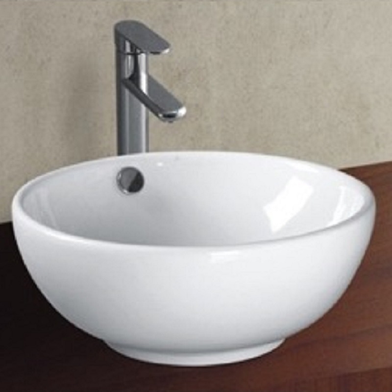 Popular Style Art Basin Bath Sink Bathroom Design Painting bowl Bathroom Sink  white basin