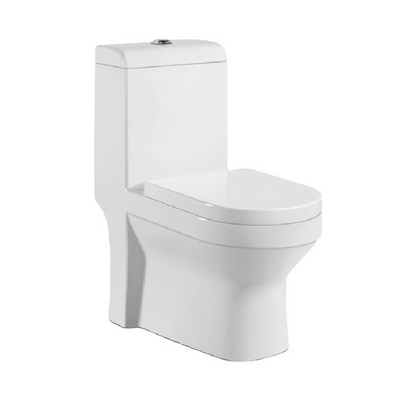 Modern bathroom floor mounted dual flush siphonic modern wc ceramic commode sanitary ware one piece toilet bowl