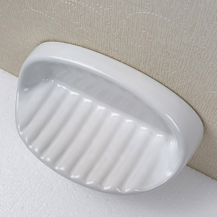 Wholesale Selling Highest Quality White Ceramic New Designer Bathrooms Soap Dishes for Hotels at Affordable Price