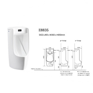 High performance Sensor Wall Hung Automatic urinals for sale wholesales