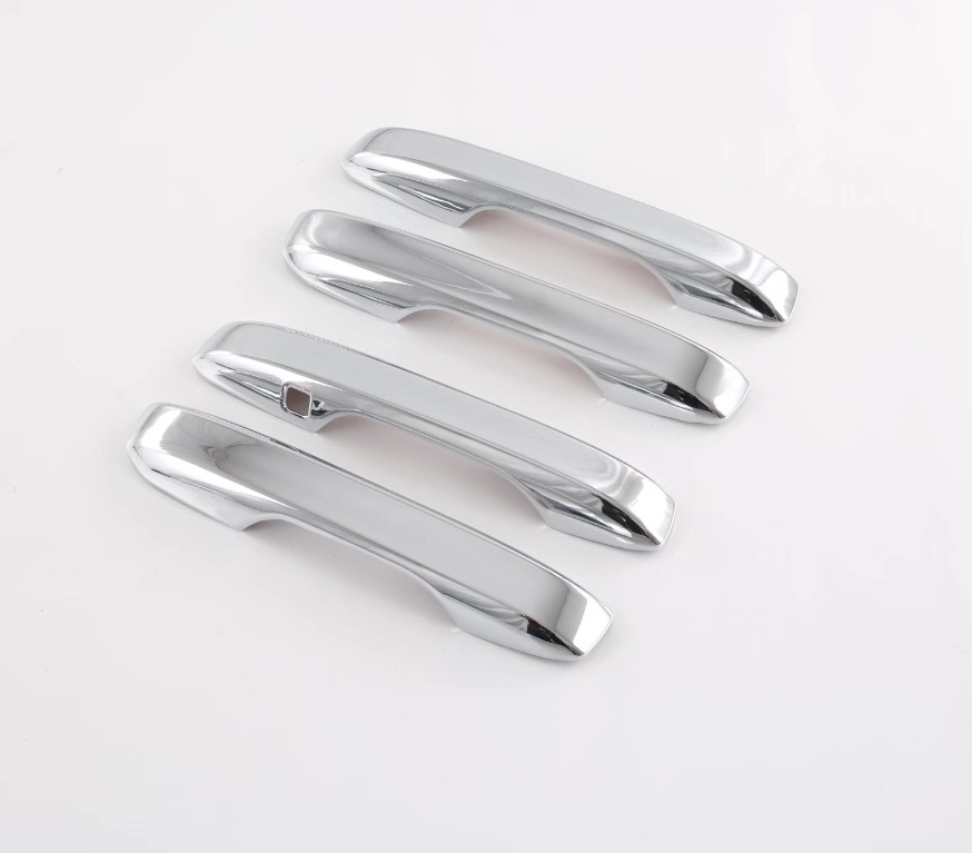 ABS CHROME 4 Door Handle Covers WITH Smartkey For 2022-2024 Honda Civic