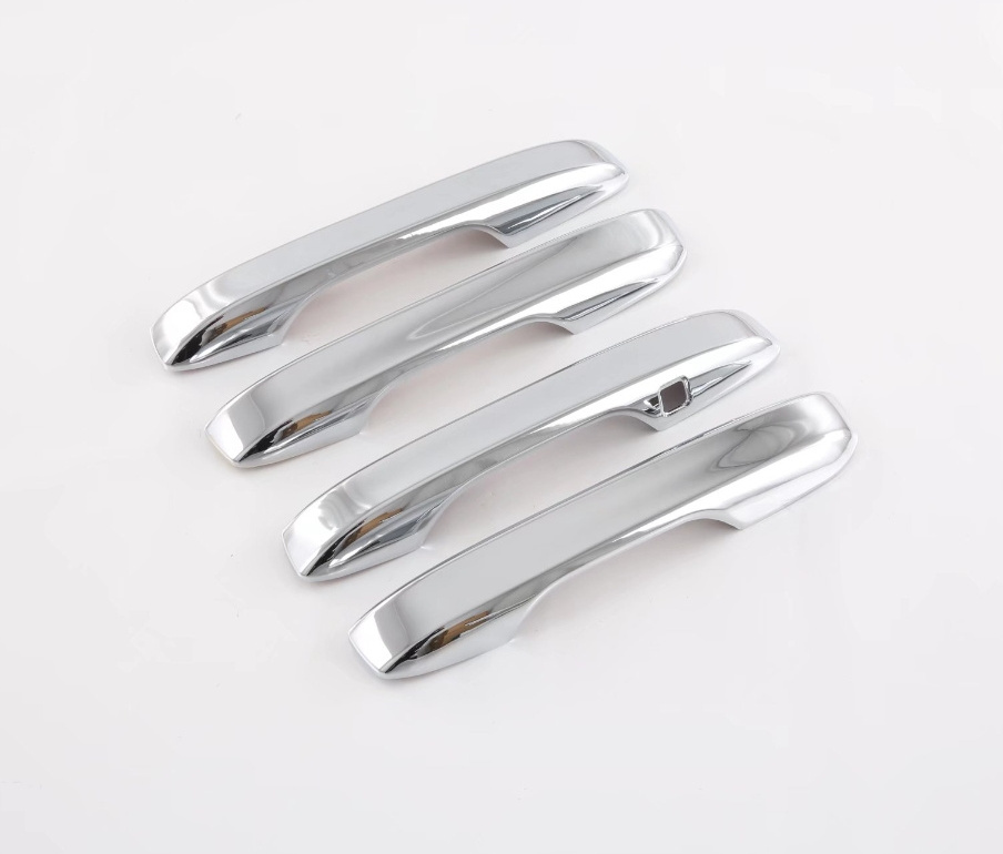 ABS CHROME 4 Door Handle Covers WITH Smartkey For 2022-2024 Honda Civic