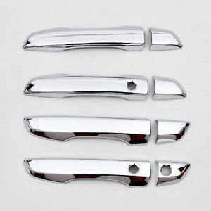 For 2016-2021 Honda Civic Chrome Door Handle Covers With Smartkey