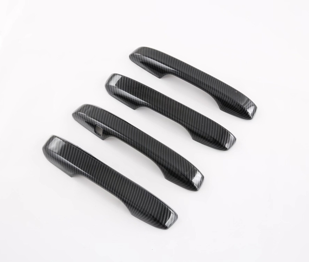 CARBON PAINT 4 Door Handle Covers WITH Smartkey For 2022-2024 Honda Civic