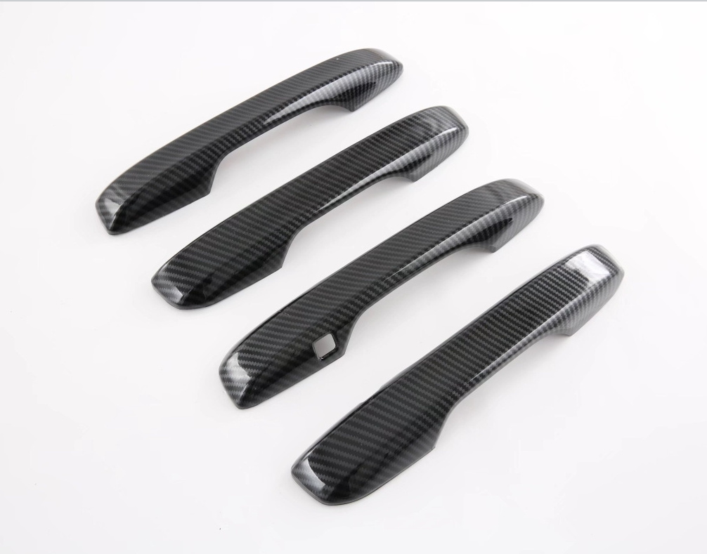 CARBON PAINT 4 Door Handle Covers WITH Smartkey For 2022-2024 Honda Civic