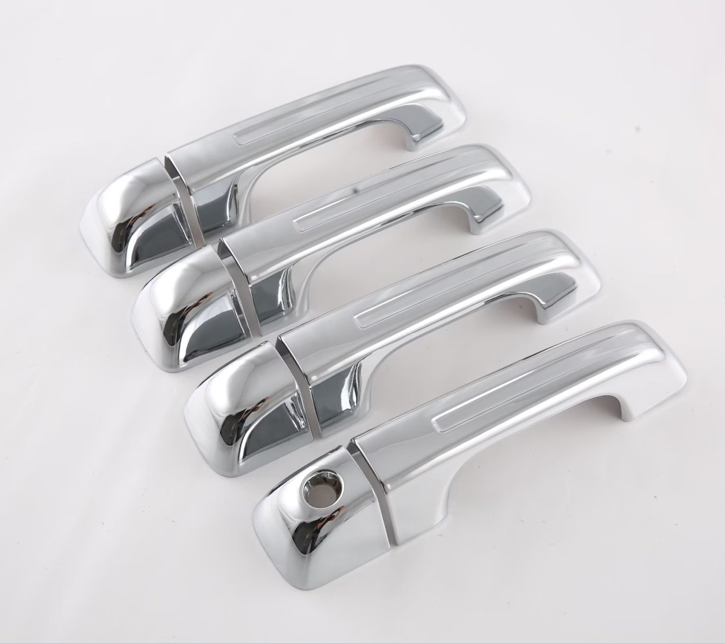 For 2019-2023 Ram 1500 Chrome 4 Dr Handle Covers W/O Smartkey ALL NEW MODEL