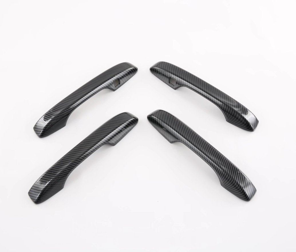 CARBON PAINT 4 Door Handle Covers WITH Smartkey For 2022-2024 Honda Civic