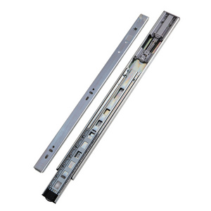 High Quality Tool Box Drawer Slides Stainless Steel 45mm 3-Fold Soft Close Push Open Drawer Slides