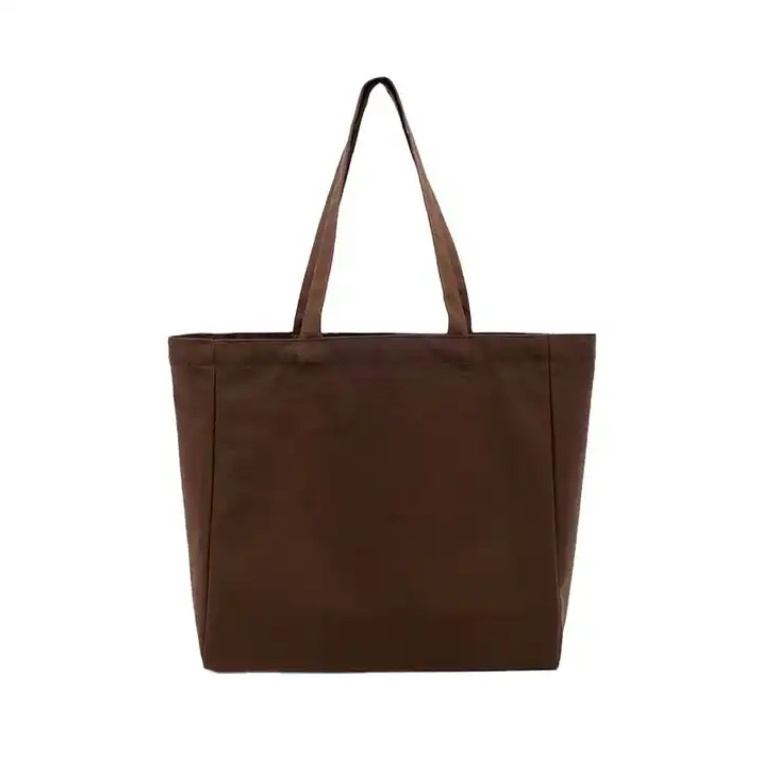 huahao promotion custom grocery plain organic calico cotton canvas shopping tote bags with logo