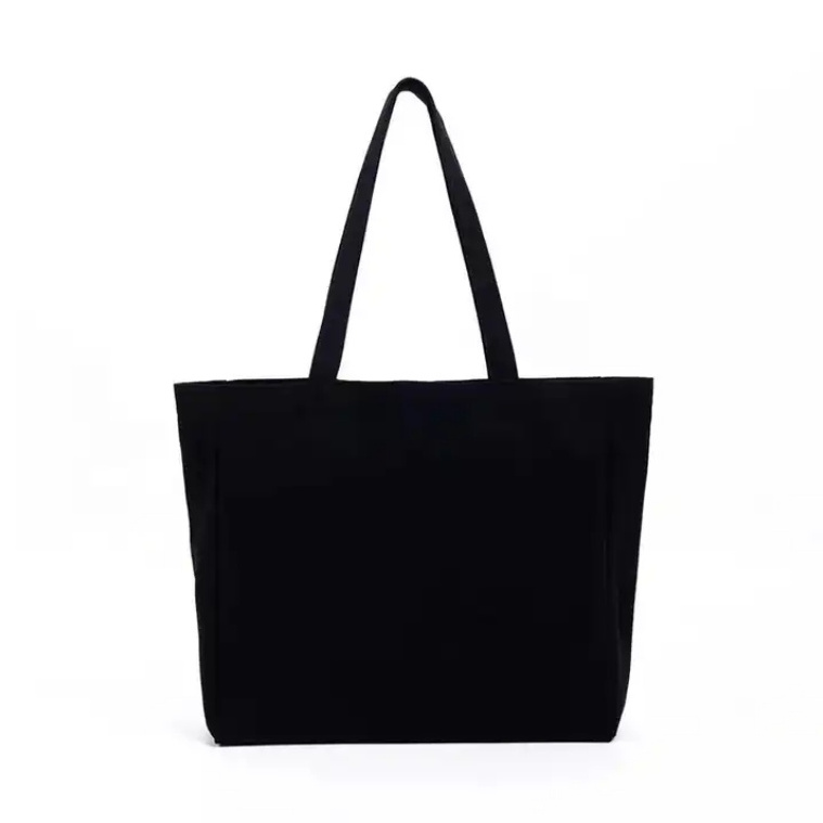 huahao promotion custom grocery plain organic calico cotton canvas shopping tote bags with logo